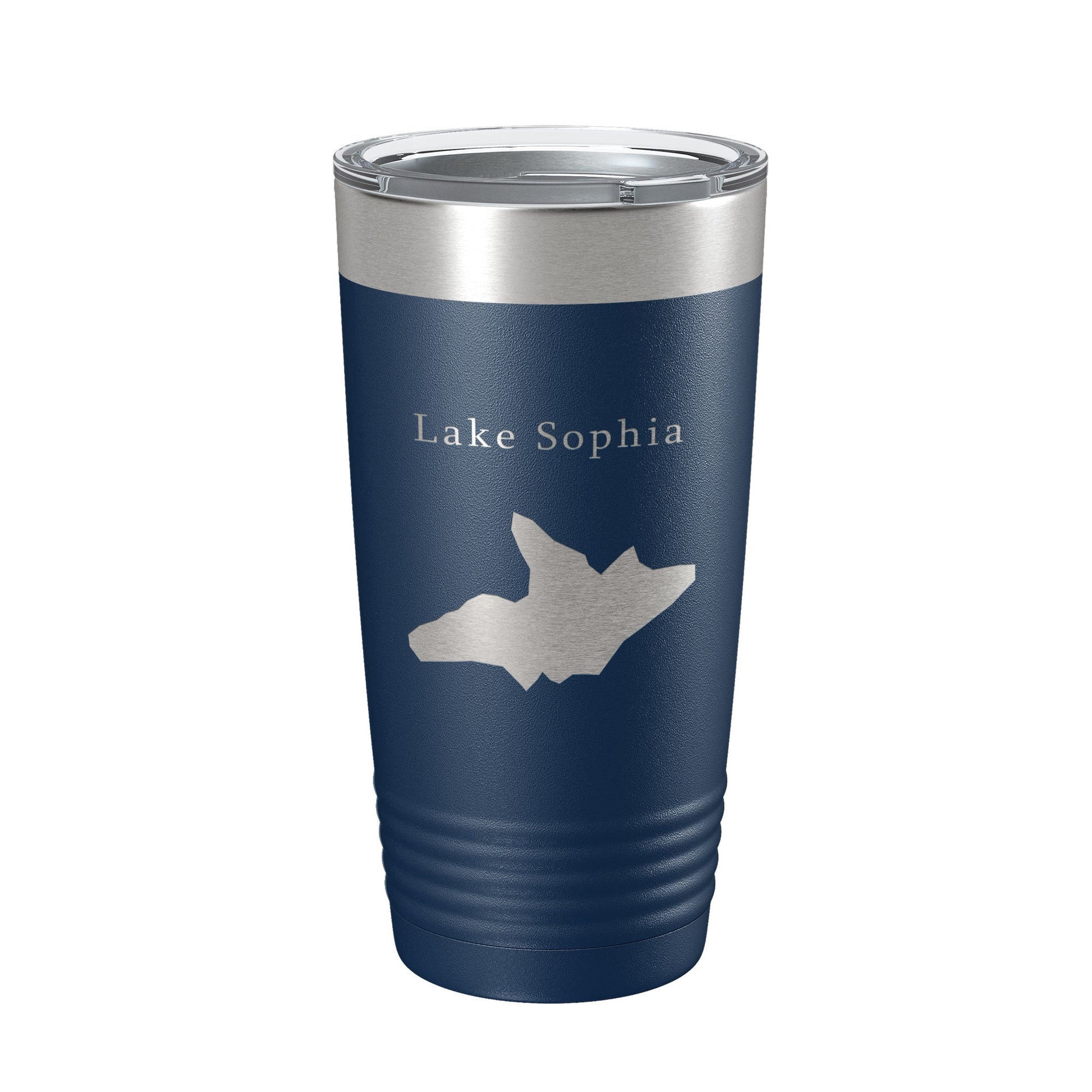 Lake Sophia Map Tumbler Travel Mug Insulated Laser Engraved Coffee Cup Hot Springs Village Arkansas 20 oz-2