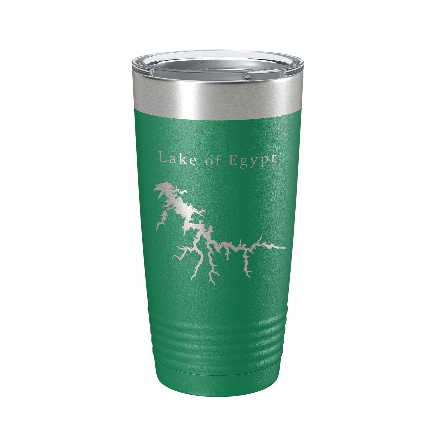 Lake of Egypt Map Tumbler Travel Mug Insulated Laser Engraved Coffee Cup Illinois 20 oz-9