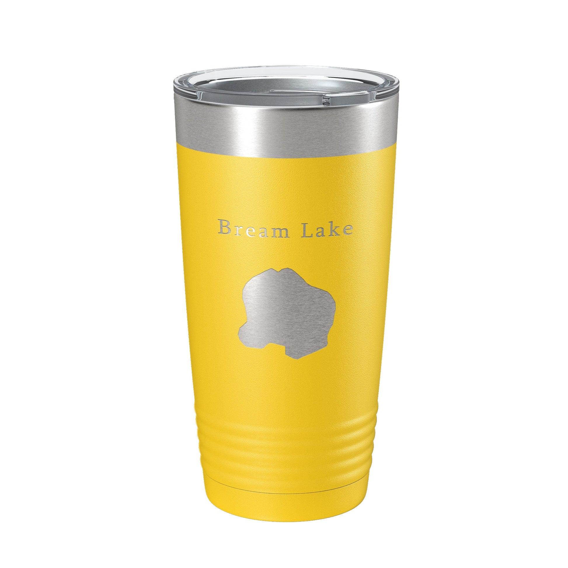 Bream Lake Map Tumbler Travel Mug Insulated Laser Engraved Coffee Cup Florida 20 oz-4