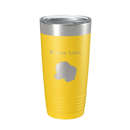 Bream Lake Map Tumbler Travel Mug Insulated Laser Engraved Coffee Cup Florida 20 oz-19