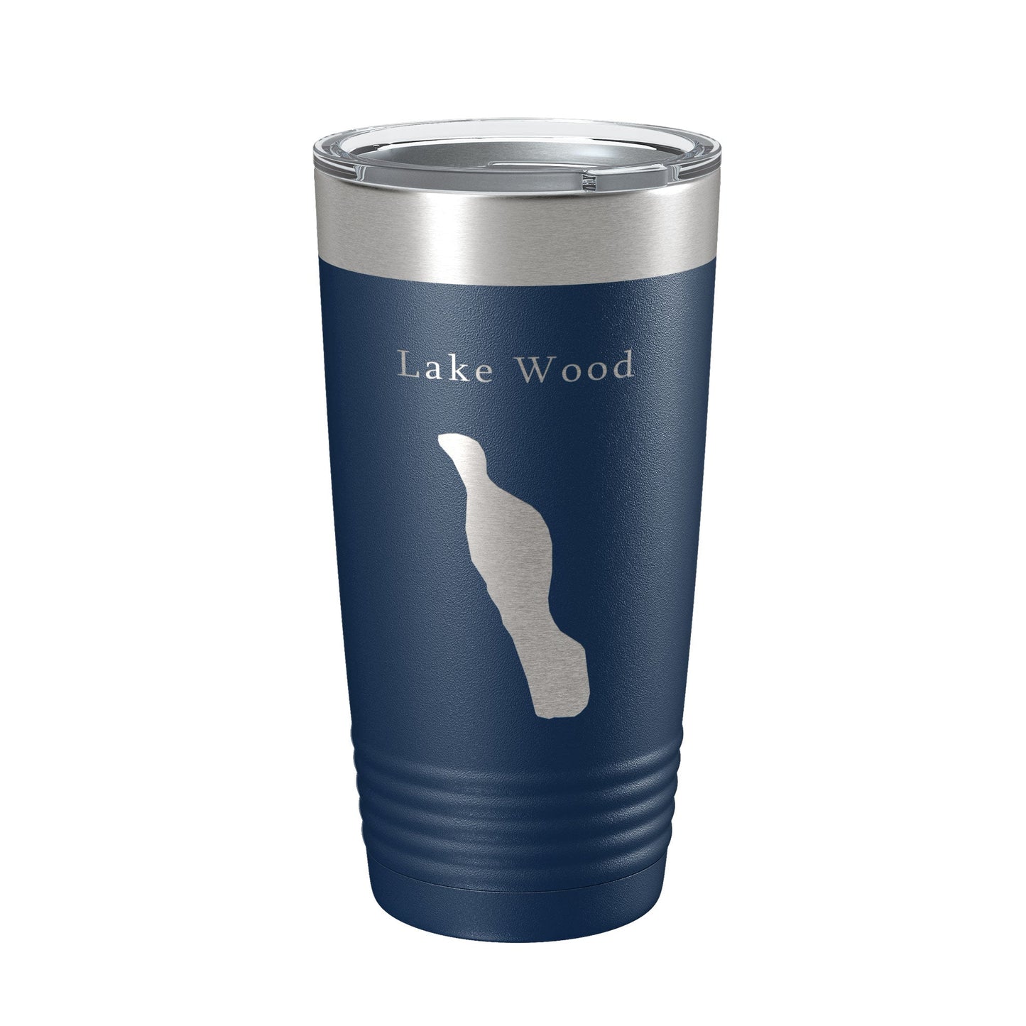 Lake Wood Map Tumbler Travel Mug Insulated Laser Engraved Coffee Cup Acadia Maine 20 oz-8