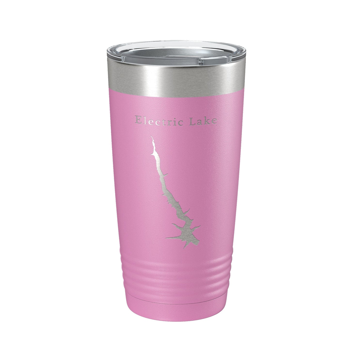 Electric Lake Map Tumbler Travel Mug Insulated Laser Engraved Coffee Cup Utah 20 oz-14