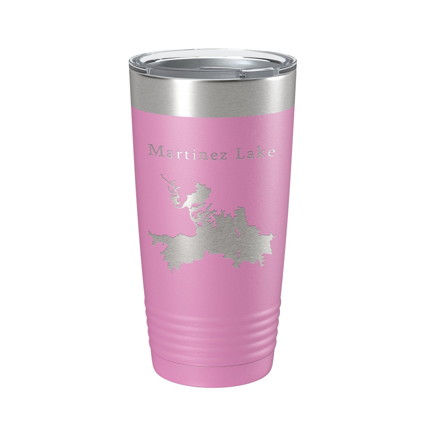 Martinez Lake Map Tumbler Travel Mug Insulated Laser Engraved Coffee Cup Arizona 20 oz-14