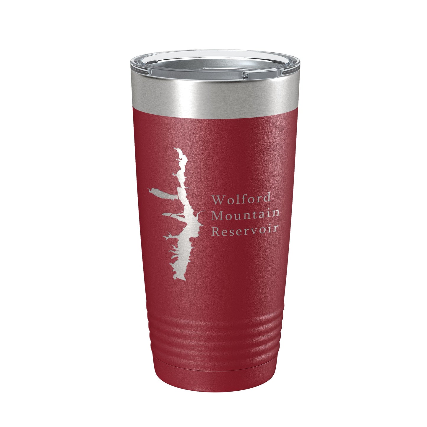 Wolford Mountain Reservoir Tumbler Lake Map Travel Mug Insulated Laser Engraved Coffee Cup Colorado 20 oz-18