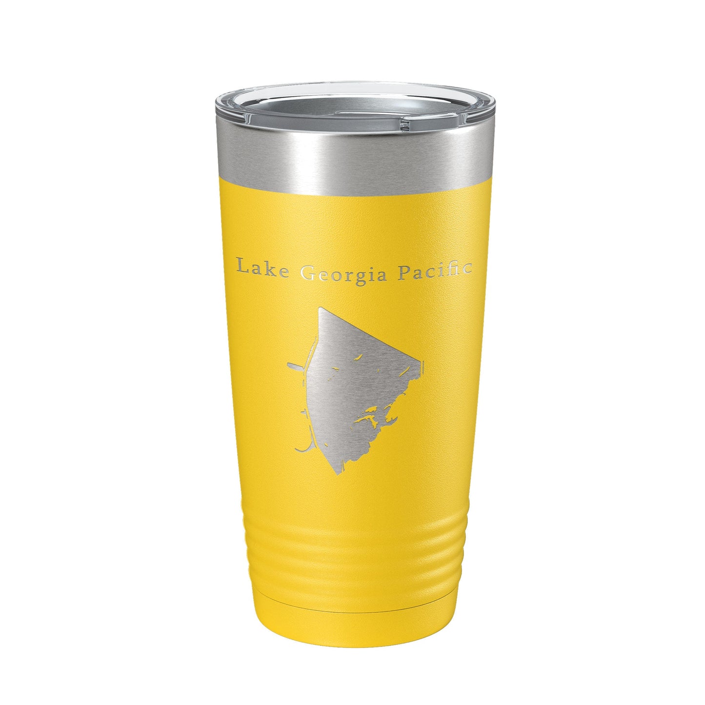 Lake Georgia Pacific Map Tumbler Travel Mug Insulated Laser Engraved Coffee Cup Arkansas 20 oz-19