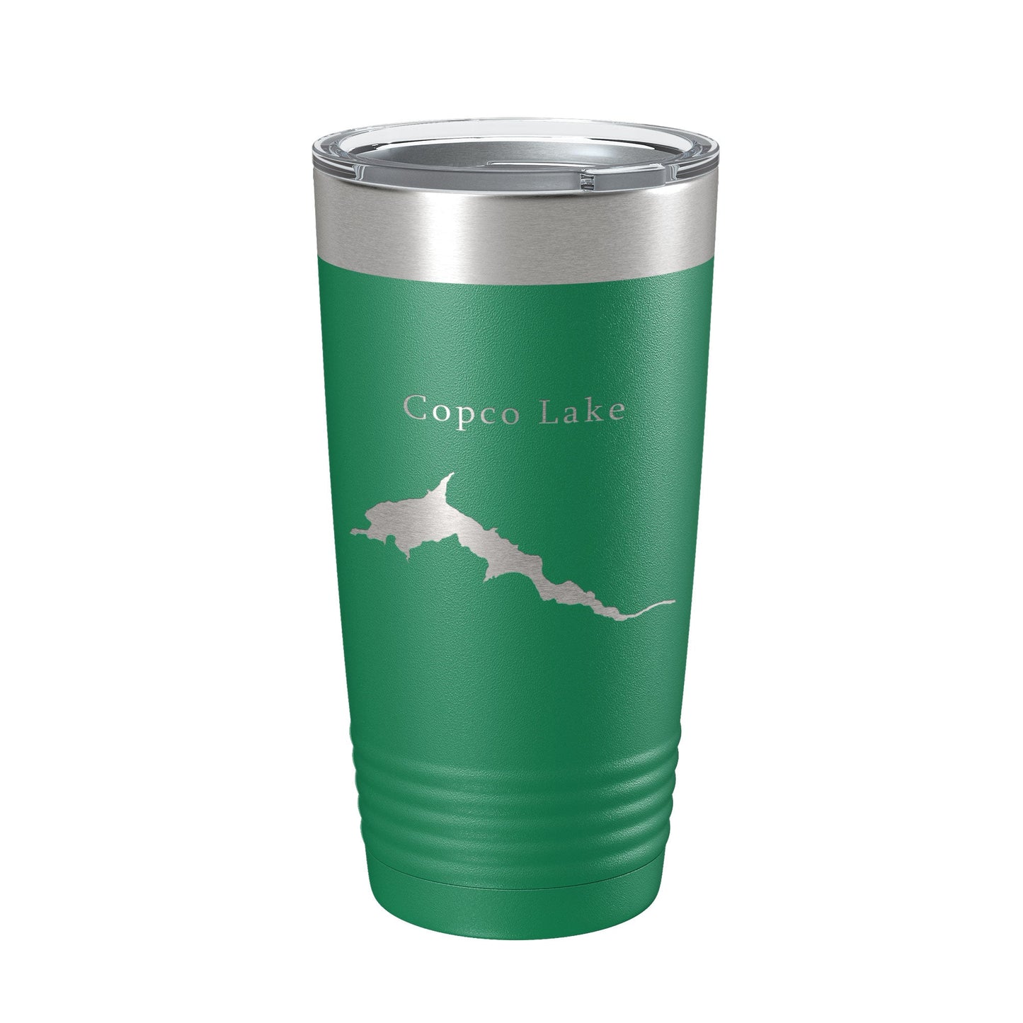 Copco Lake Map Tumbler Travel Mug Insulated Laser Engraved Coffee Cup California 20 oz-9