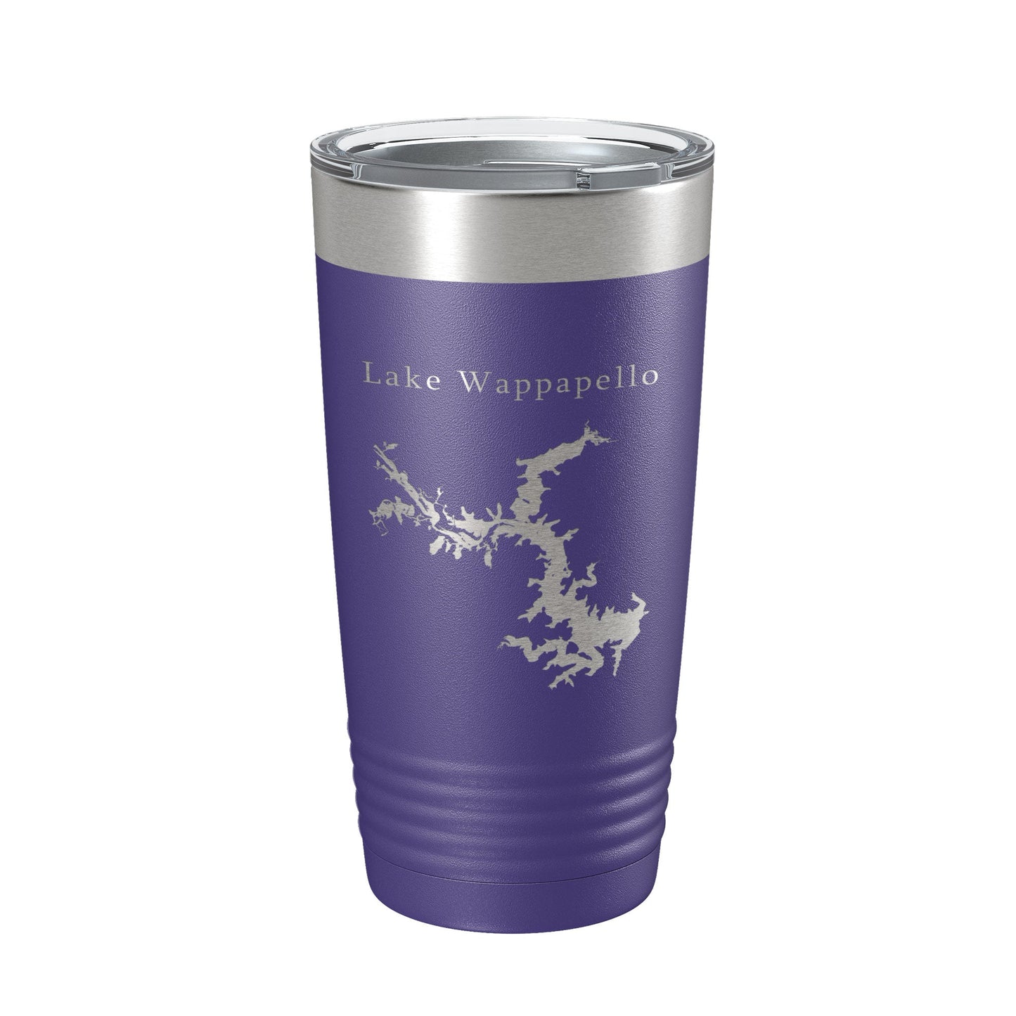 Lake Wappapello Map Tumbler Travel Mug Insulated Laser Engraved Coffee Cup Missouri 20 oz-15