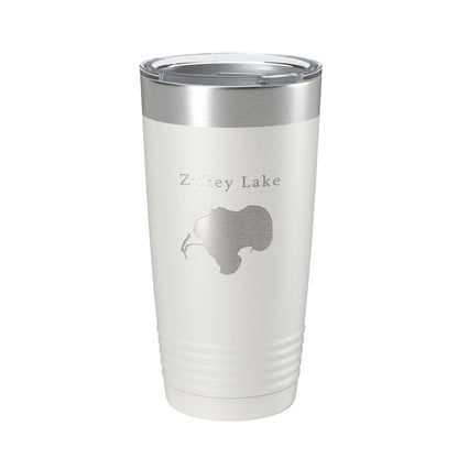 Zukey Lake Map Tumbler Travel Mug Insulated Laser Engraved Coffee Cup Huron River Chain of Lakes Michigan 20 oz-7