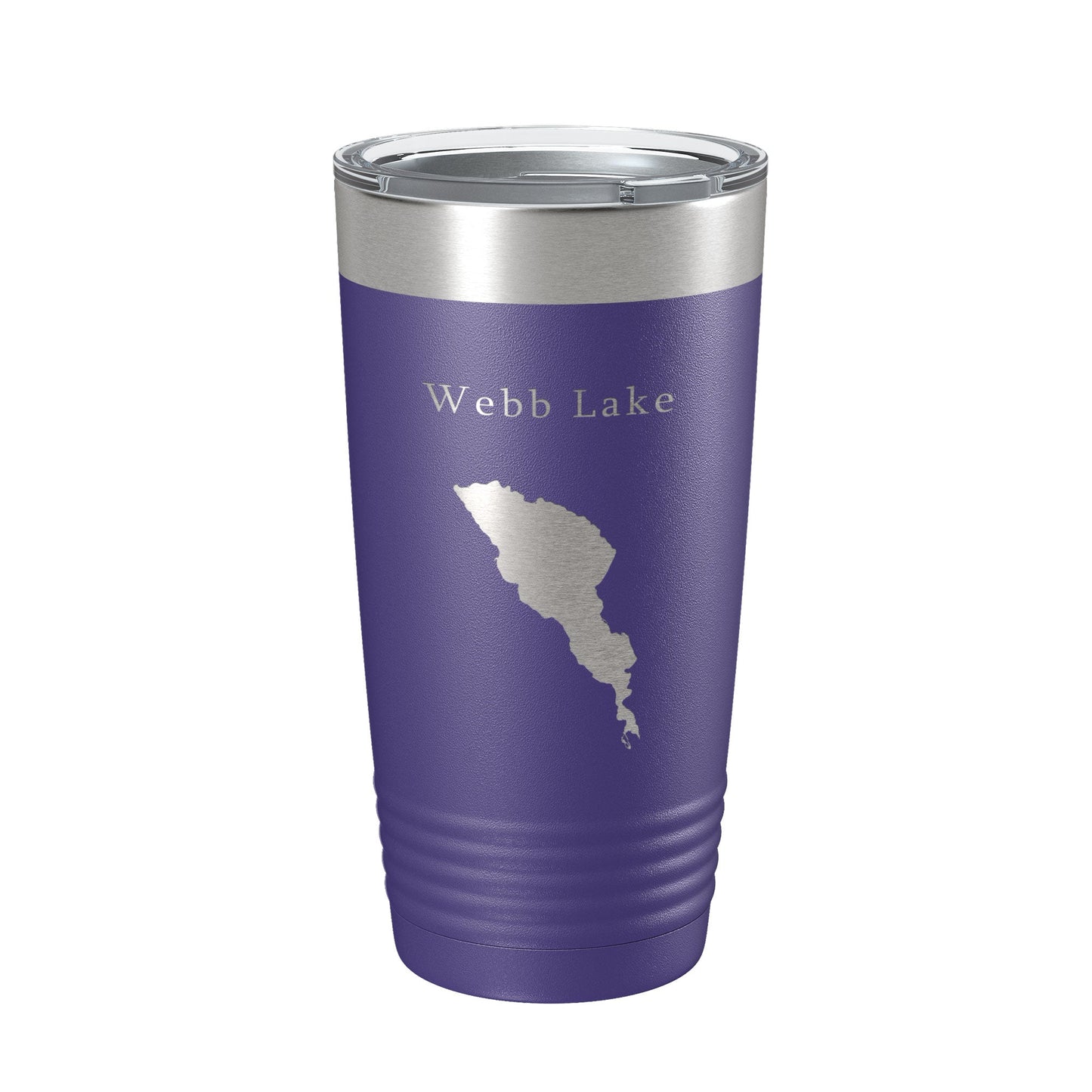 Webb Lake Map Tumbler Travel Mug Insulated Laser Engraved Coffee Cup Maine 20 oz-15