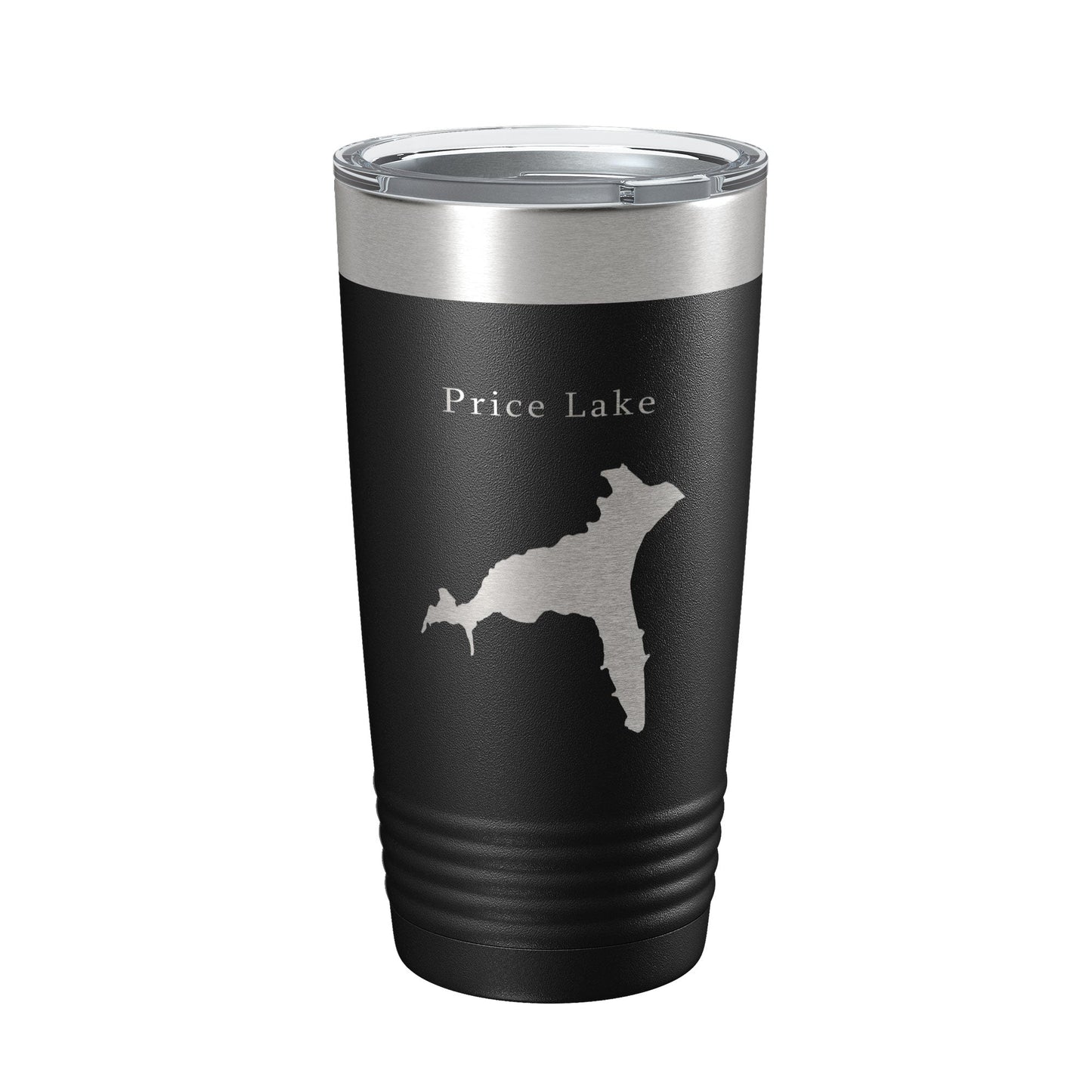 Price Lake Map Tumbler Travel Mug Insulated Laser Engraved Coffee Cup North Carolina 20 oz-5