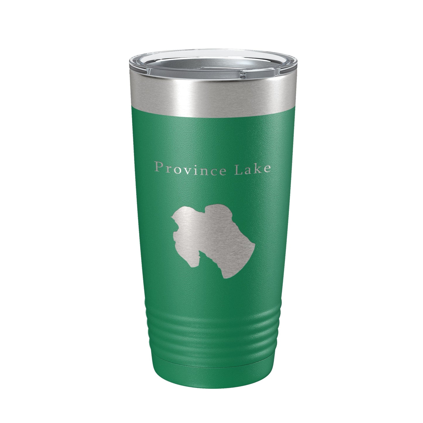 Province Lake Map Tumbler Travel Mug Insulated Laser Engraved Coffee Cup Maine 20 oz-9
