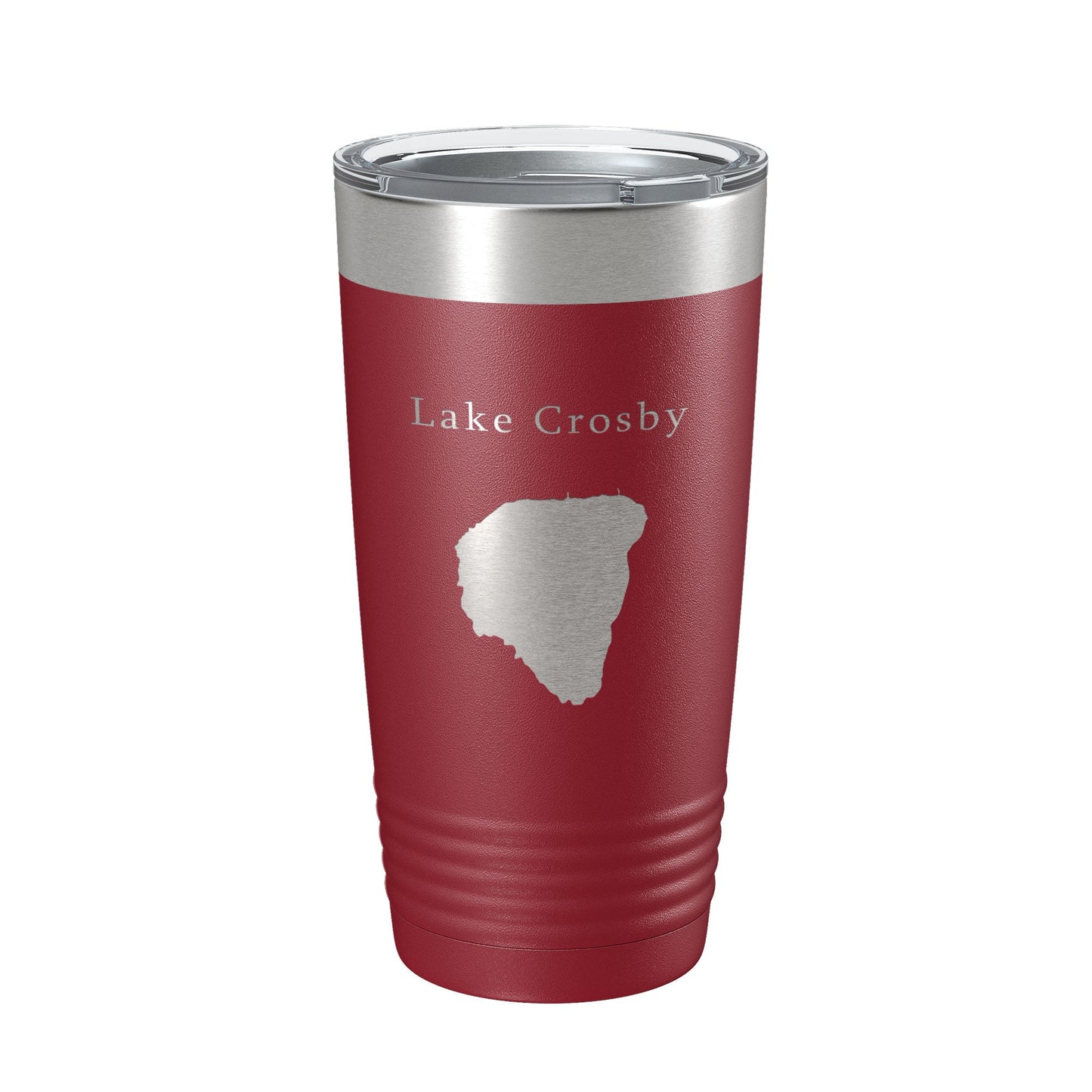 Lake Crosby Map Tumbler Travel Mug Insulated Laser Engraved Coffee Cup Florida 20 oz-18