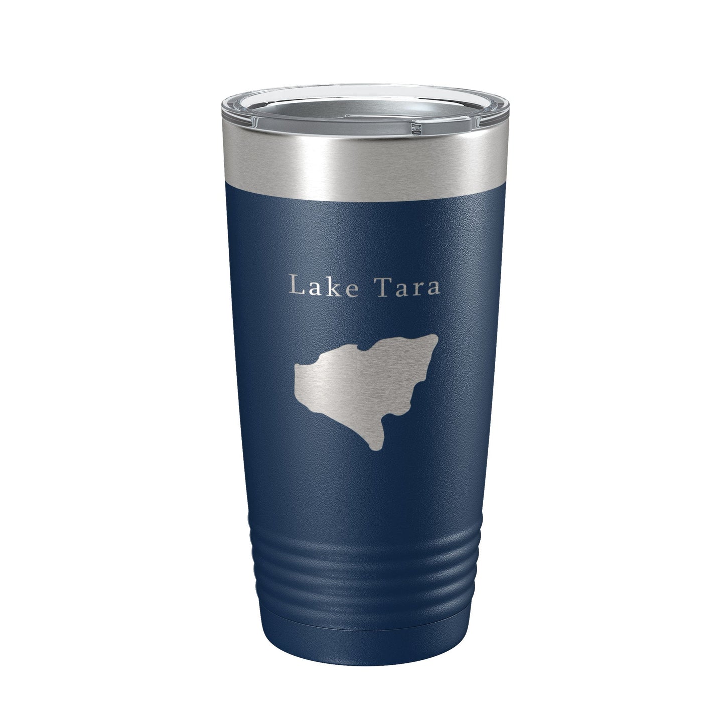 Lake Tara Map Tumbler Travel Mug Insulated Laser Engraved Coffee Cup Georgia 20 oz-2