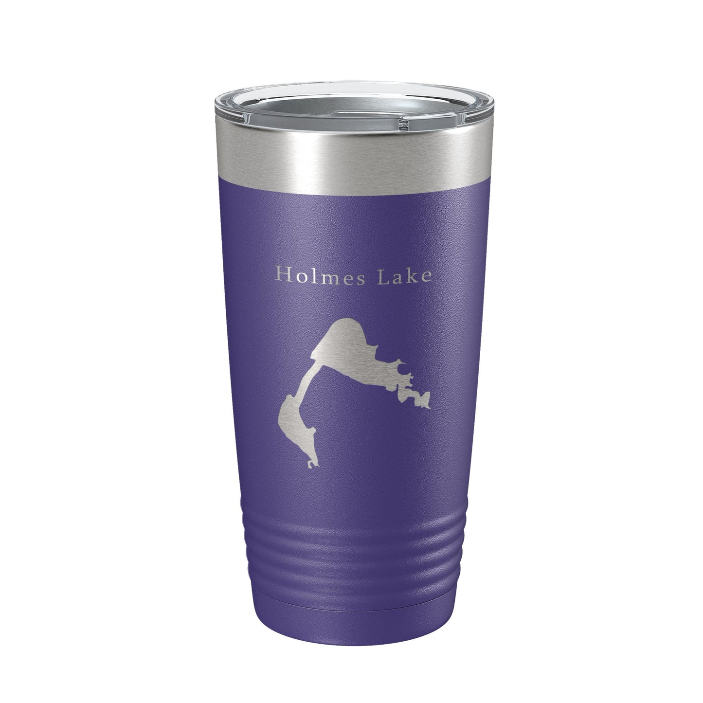 Holmes Lake Map Tumbler Travel Mug Insulated Laser Engraved Coffee Cup Lincoln Nebraska 20 oz-15