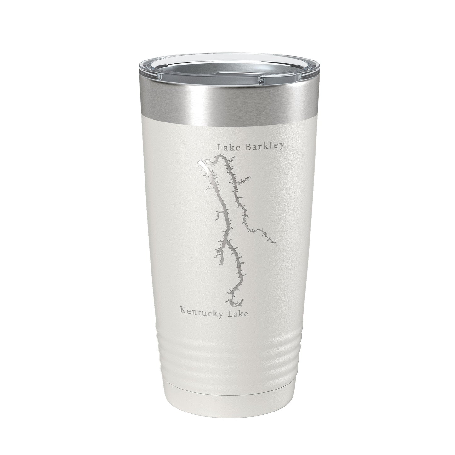 Kentucky & Barkley Lakes Map Tumbler Travel Mug Insulated Laser Engraved Coffee Cup Kentucky, Tennessee 20 oz-7