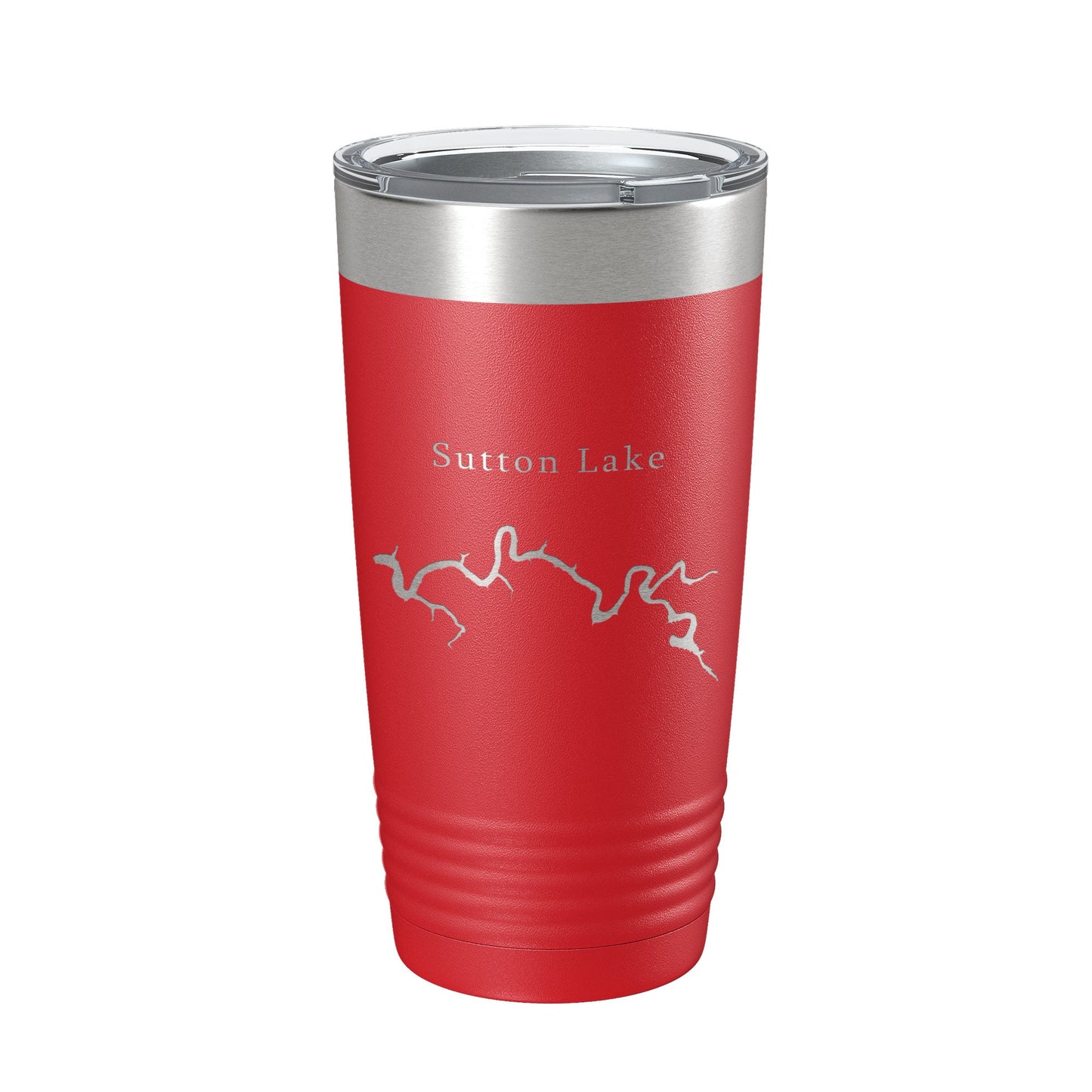 Sutton Lake Elk River Map Tumbler Travel Mug Insulated Laser Engraved Coffee Cup West Virginia 20 oz-10