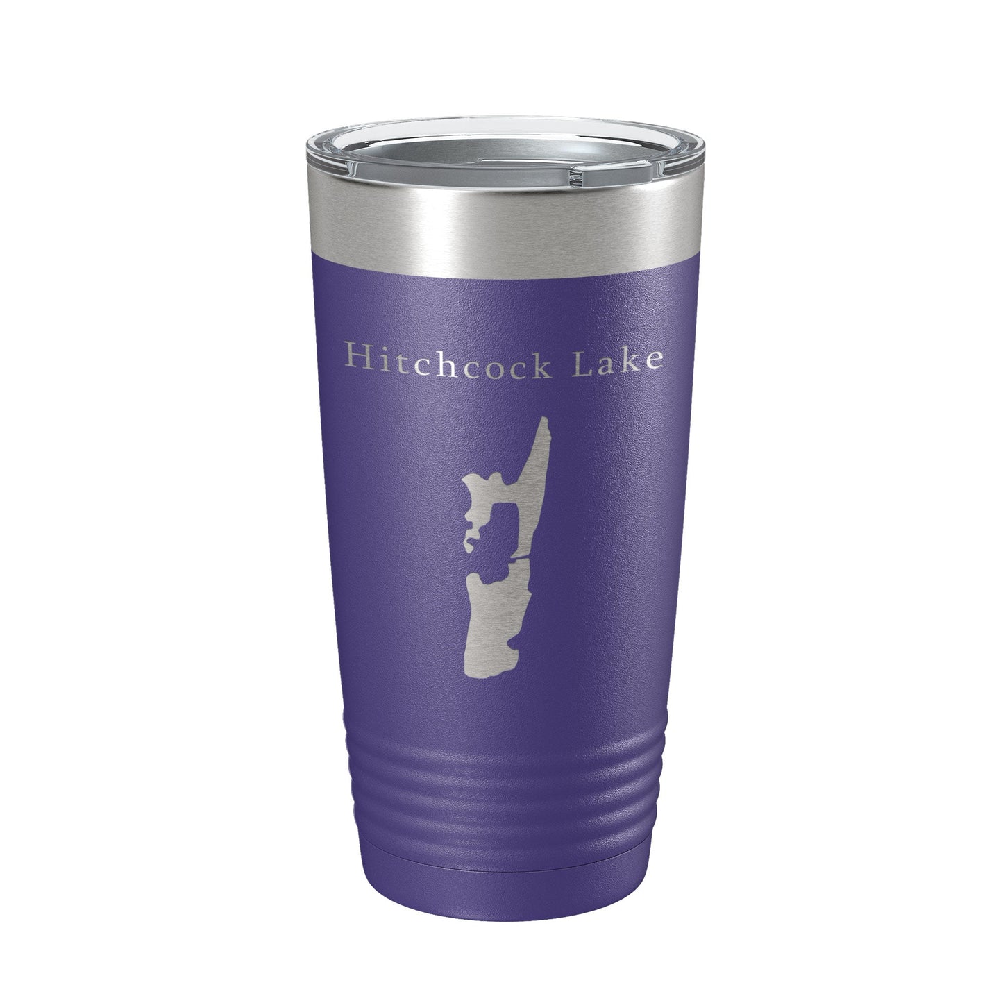 Hitchcock Lake Map Tumbler Travel Mug Insulated Laser Engraved Coffee Cup Connecticut 20 oz-15