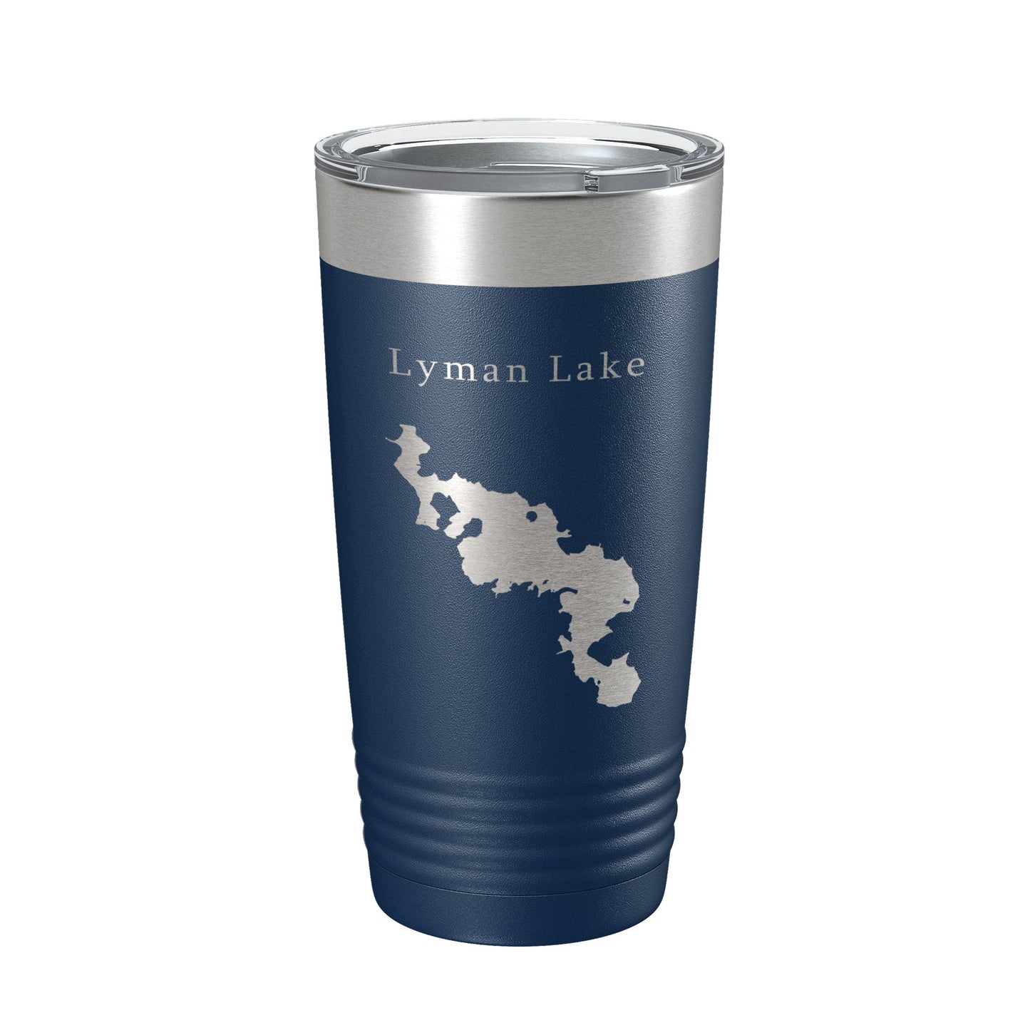 Lyman Lake Map Tumbler Travel Mug Insulated Laser Engraved Coffee Cup Arizona 20 oz-8