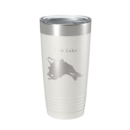 Bow Lake Map Tumbler Travel Mug Insulated Laser Engraved Coffee Cup New Hampshire 20 oz-7