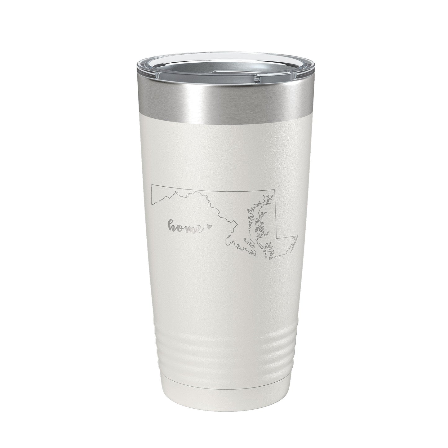 Maryland Tumbler Home State Travel Mug Insulated Laser Engraved Map Coffee Cup 20 oz-7
