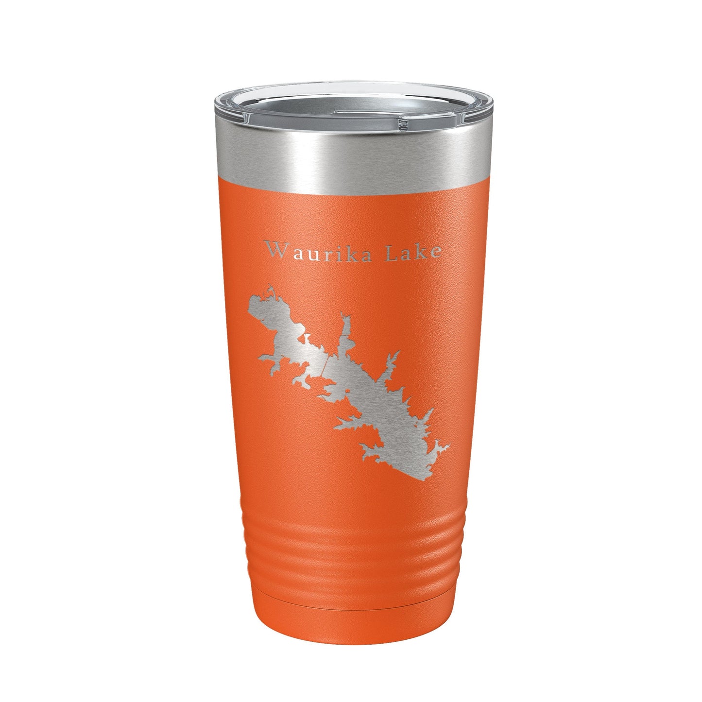 Waurika Lake Map Tumbler Travel Mug Insulated Laser Engraved Coffee Cup Oklahoma 20 oz-17
