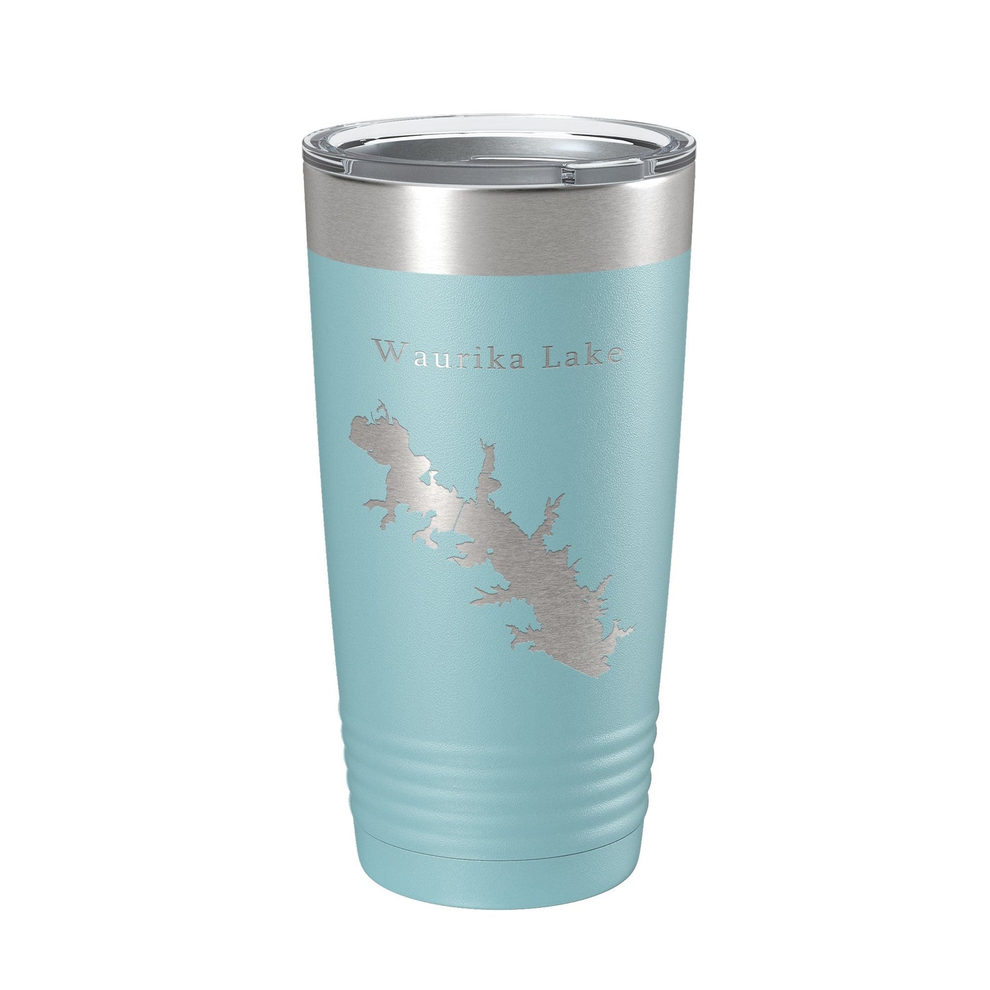 Waurika Lake Map Tumbler Travel Mug Insulated Laser Engraved Coffee Cup Oklahoma 20 oz-13