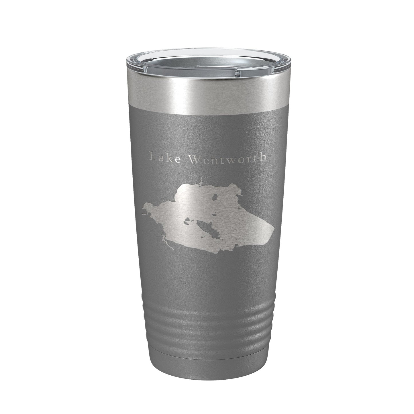 Lake Wentworth Map Tumbler Travel Mug Insulated Laser Engraved Coffee Cup New Hampshire 20 oz-16