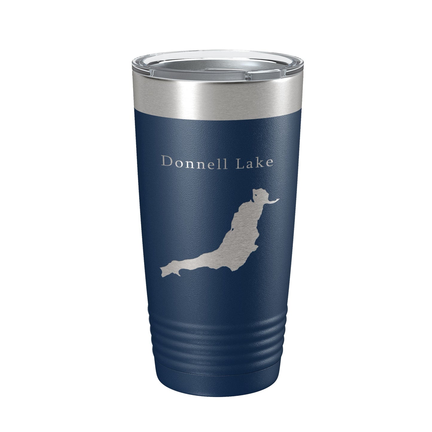 Donnell Lake Map Tumbler Travel Mug Insulated Laser Engraved Coffee Cup California 20 oz-8