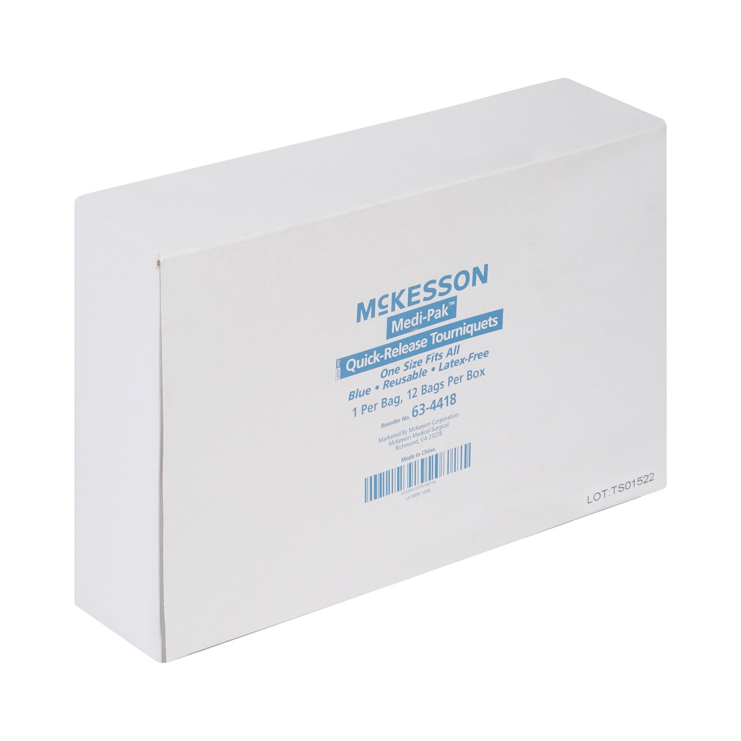 Tourniquet, Quick Release McKesson 14 Inch Length Synthetic Silk and Terylene