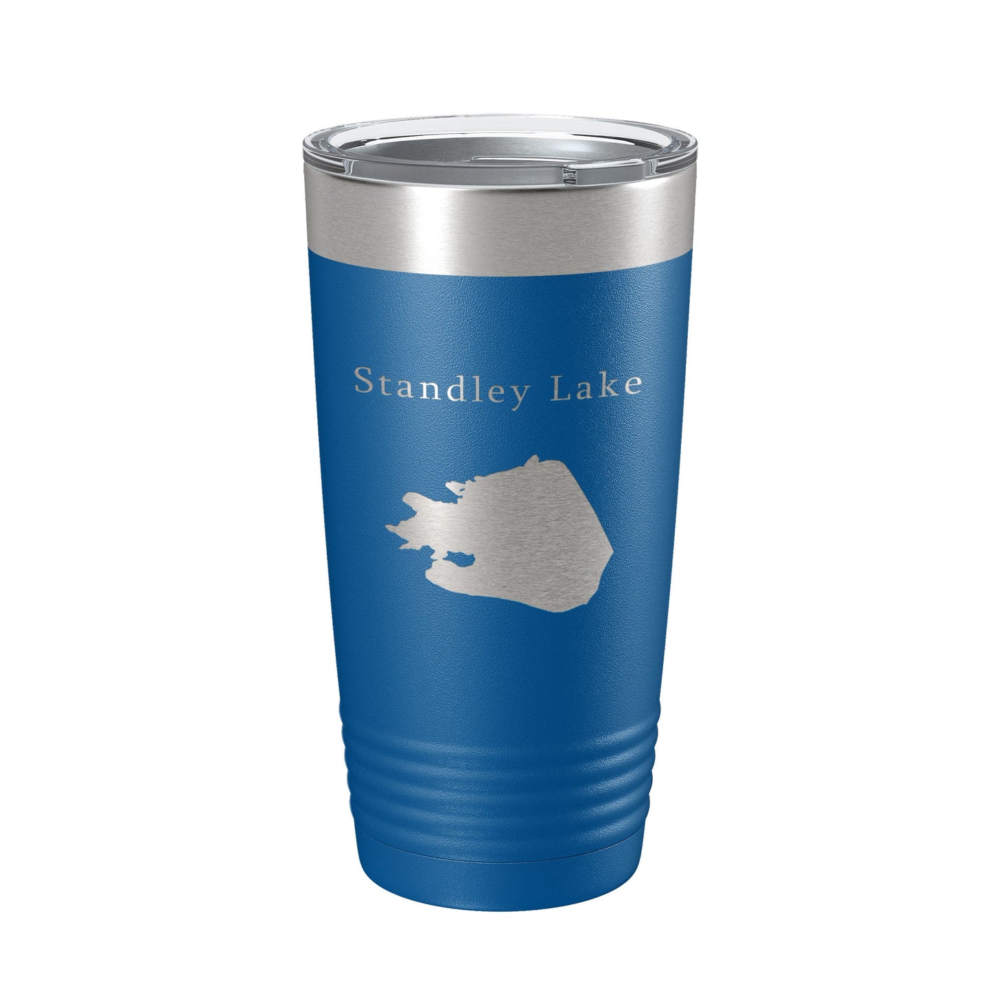 Standley Lake Map Tumbler Travel Mug Insulated Laser Engraved Coffee Cup Colorado 20 oz-6