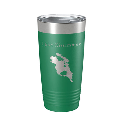Lake Kissimmee Map Tumbler Travel Mug Insulated Laser Engraved Coffee Cup Florida 20 oz-9