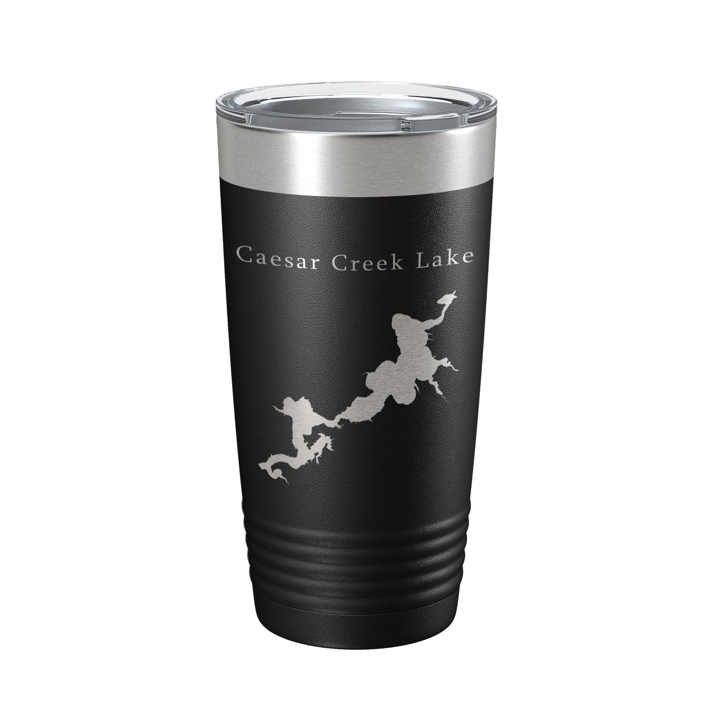 Caesar Creek Lake Map Tumbler Travel Mug Insulated Laser Engraved Coffee Cup Ohio 20 oz-5