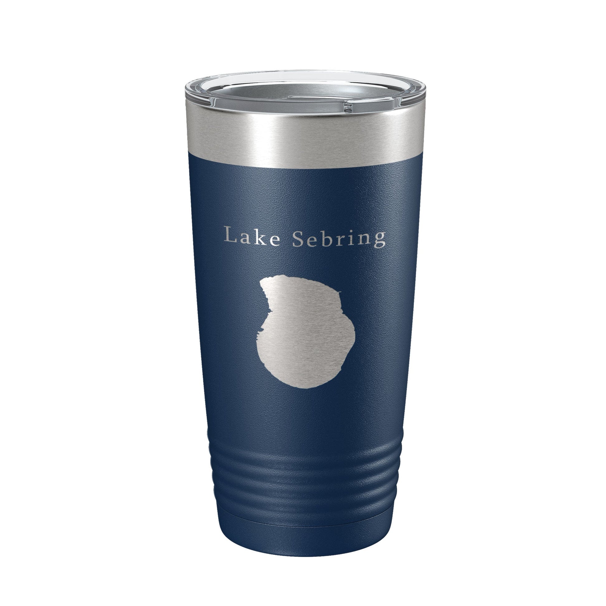 Lake Sebring Map Tumbler Travel Mug Insulated Laser Engraved Coffee Cup Florida 20 oz-2