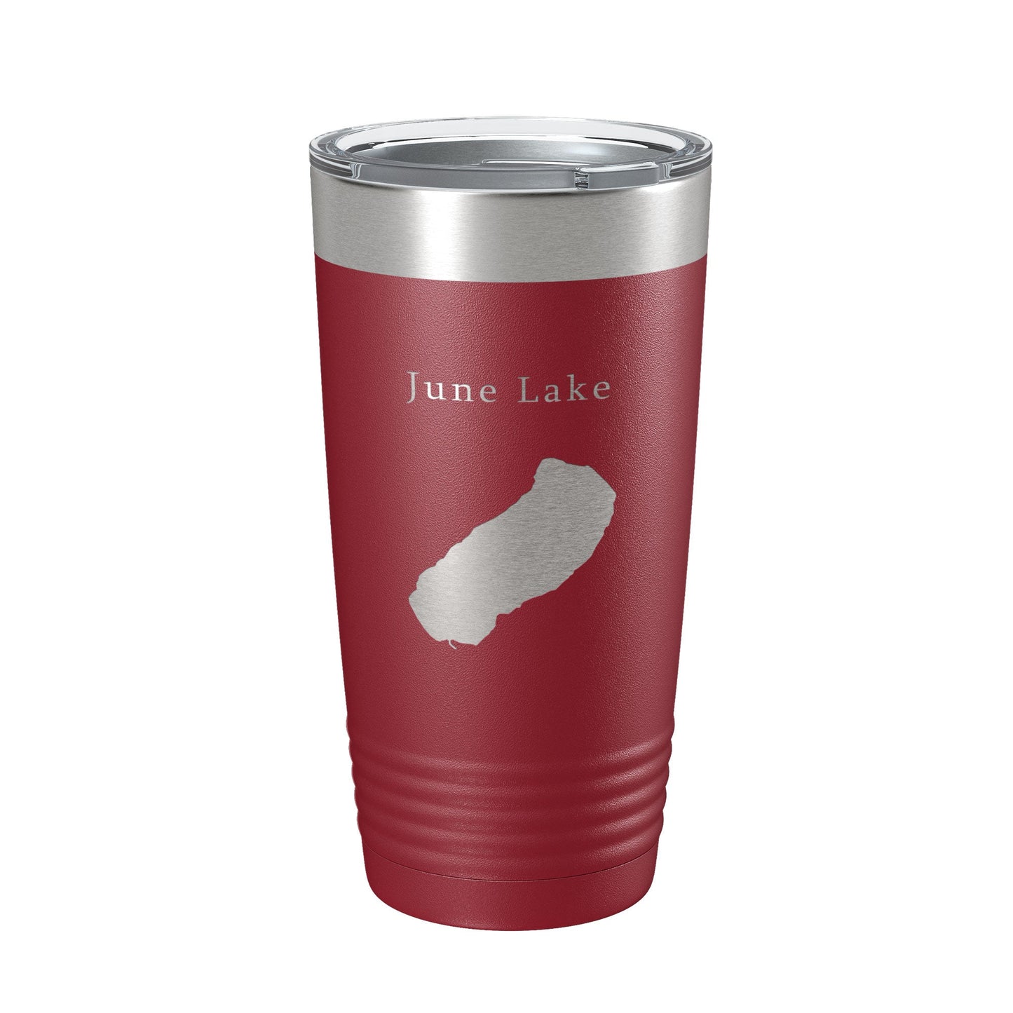 June Lake Map Tumbler Travel Mug Insulated Laser Engraved Coffee Cup California 20 oz-18