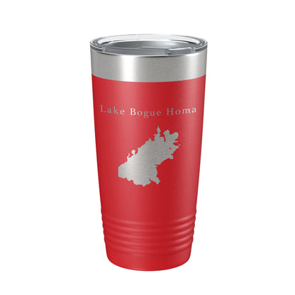 Lake Bogue Homa Map Tumbler Travel Mug Insulated Laser Engraved Coffee Cup Mississippi 20 oz-10