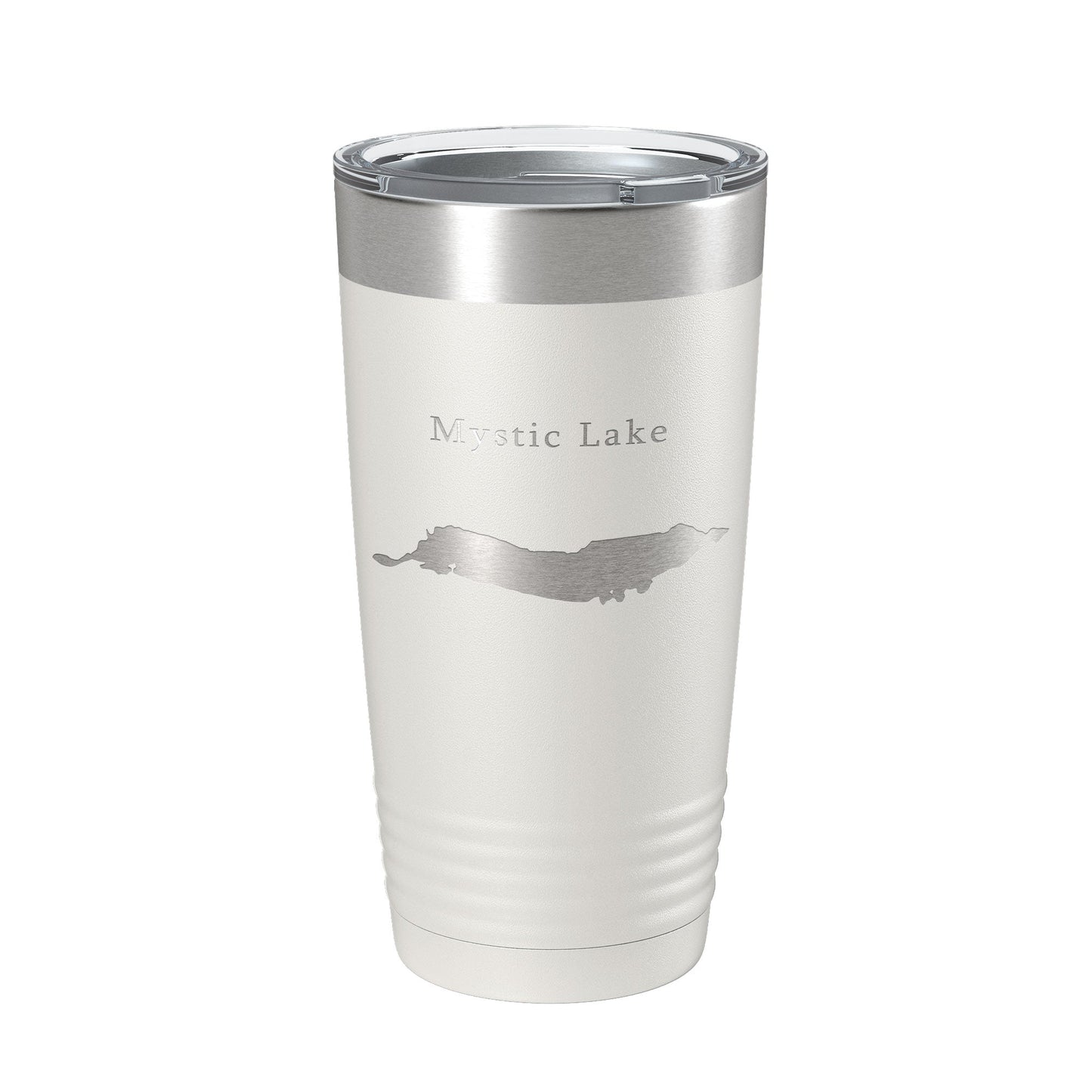 Mystic Lake Map Tumbler Travel Mug Insulated Laser Engraved Coffee Cup Montana 20 oz-7