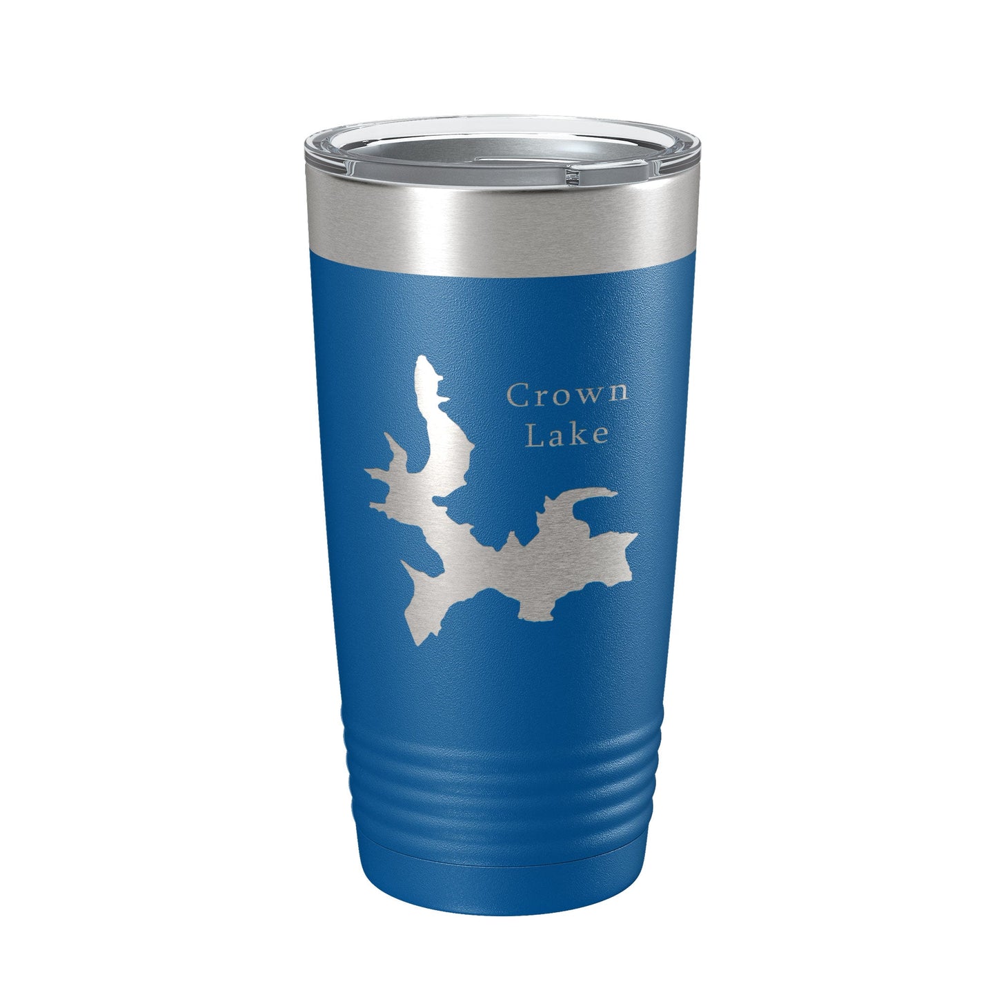Crown Lake Map Tumbler Travel Mug Insulated Laser Engraved Coffee Cup Arkansas 20 oz-6