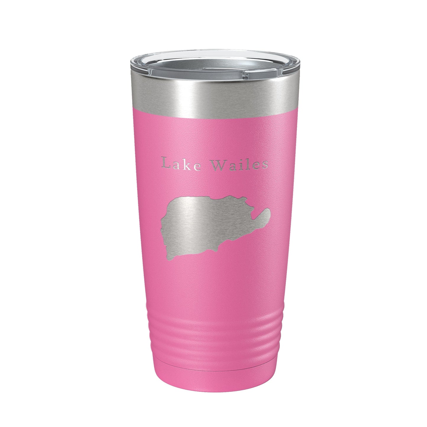 Lake Wailes Wales Map Tumbler Travel Mug Insulated Laser Engraved Coffee Cup Florida 20 oz-11