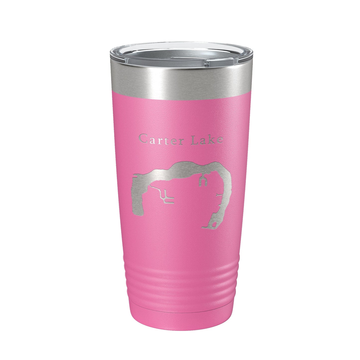 Carter Lake Map Tumbler Travel Mug Insulated Laser Engraved Coffee Cup Iowa Omaha Nebraska 20 oz-11