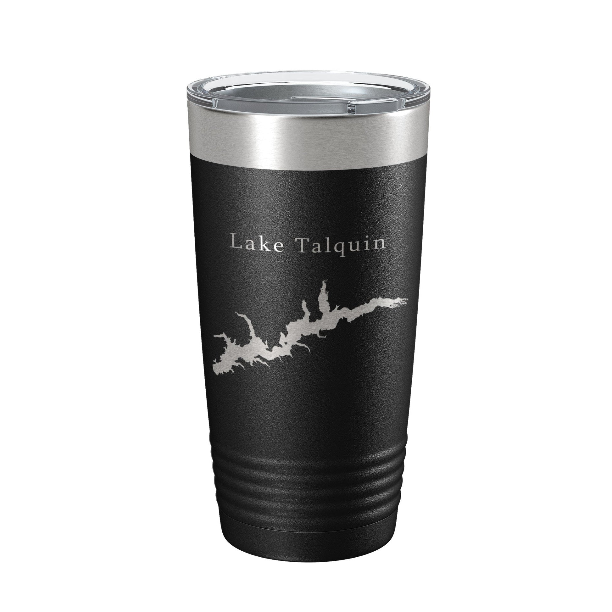 Lake Talquin Map Tumbler Travel Mug Insulated Laser Engraved Coffee Cup Florida 20 oz-0