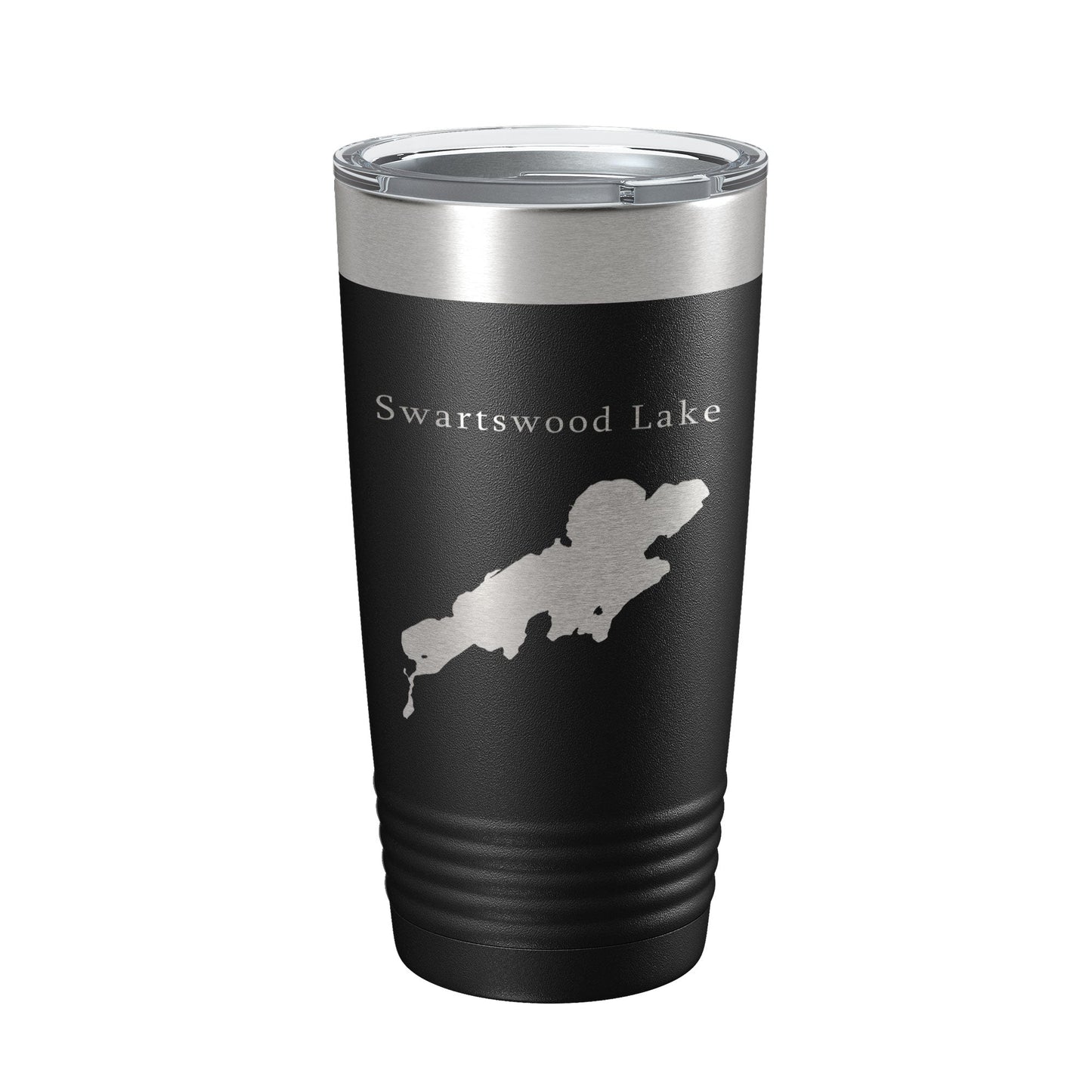 Swartswood Lake Map Tumbler Travel Mug Insulated Laser Engraved Coffee Cup New Jersey 20 oz-5