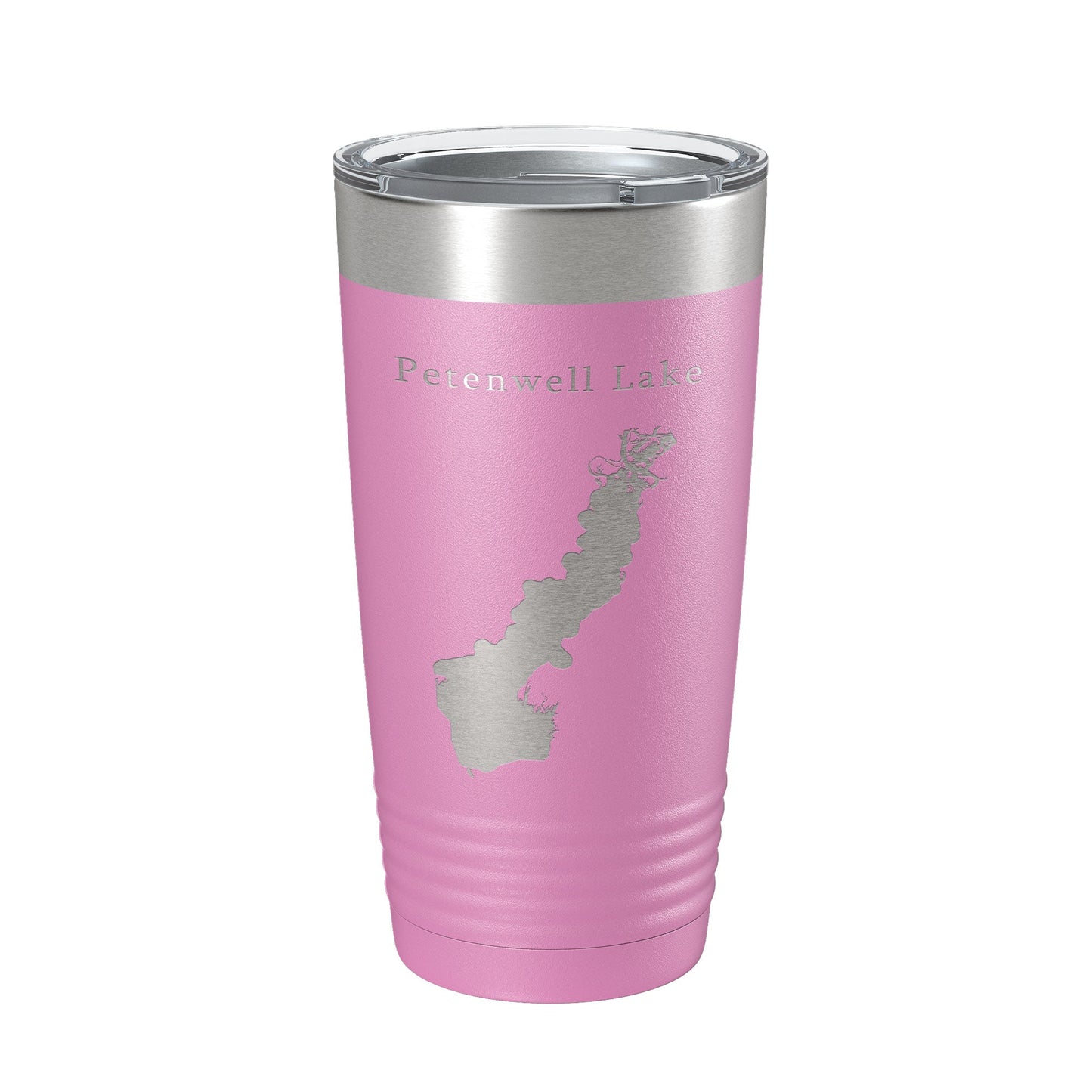 Petenwell Lake Map Tumbler Travel Mug Insulated Laser Engraved Coffee Cup Wisconsin 20 oz-14