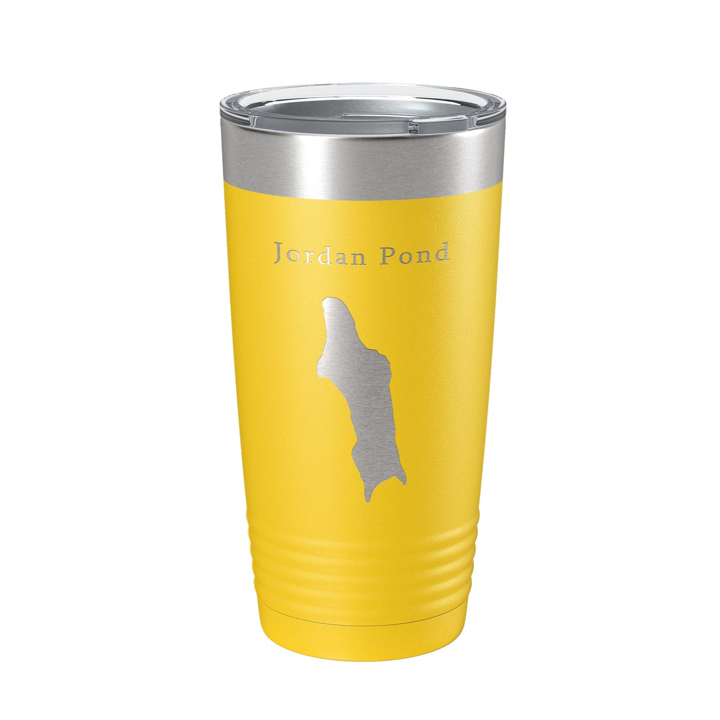 Jordan Pond Tumbler Lake Map Travel Mug Insulated Laser Engraved Coffee Cup Acadia Maine 20 oz-4