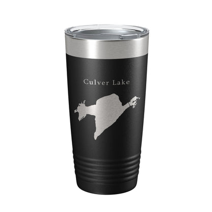 Culver Lake Map Tumbler Travel Mug Insulated Laser Engraved Coffee Cup New Jersey 20 oz-5