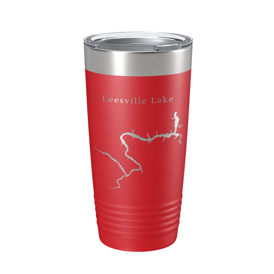 Leesville Lake Map Tumbler Travel Mug Insulated Laser Engraved Coffee Cup Virginia 20 oz-10
