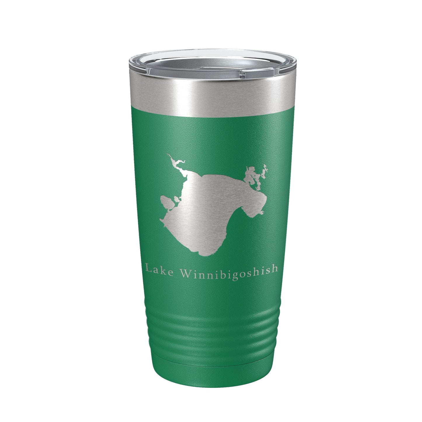 Lake Winnibigoshish Map Tumbler Travel Mug Insulated Laser Engraved Coffee Cup Minnesota 20 oz-9