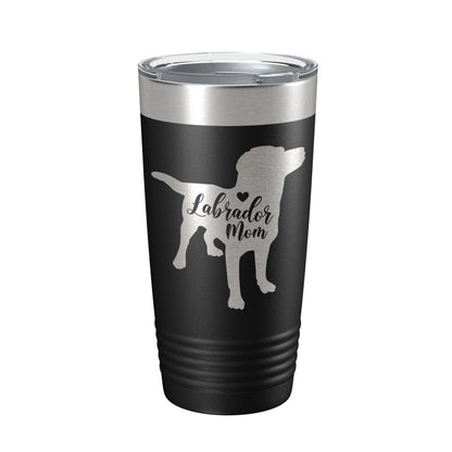 Labrador Retriever Lab Mom Tumbler Dog Travel Mug Gift Insulated Laser Engraved Coffee Cup 20 oz-5