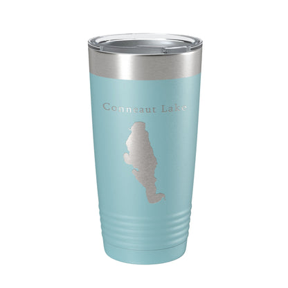 Conneaut Lake Map Tumbler Travel Mug Insulated Laser Engraved Coffee Cup Pennsylvania 20 oz-13