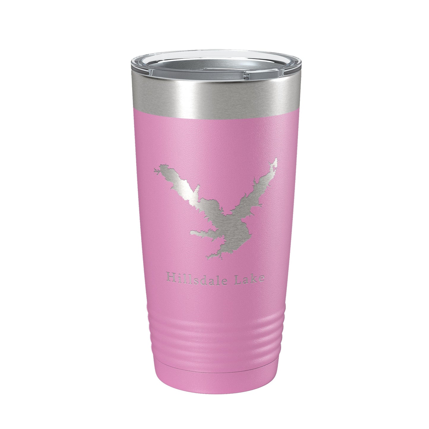 Hillsdale Lake Map Tumbler Travel Mug Insulated Laser Engraved Coffee Cup Kansas 20 oz-14