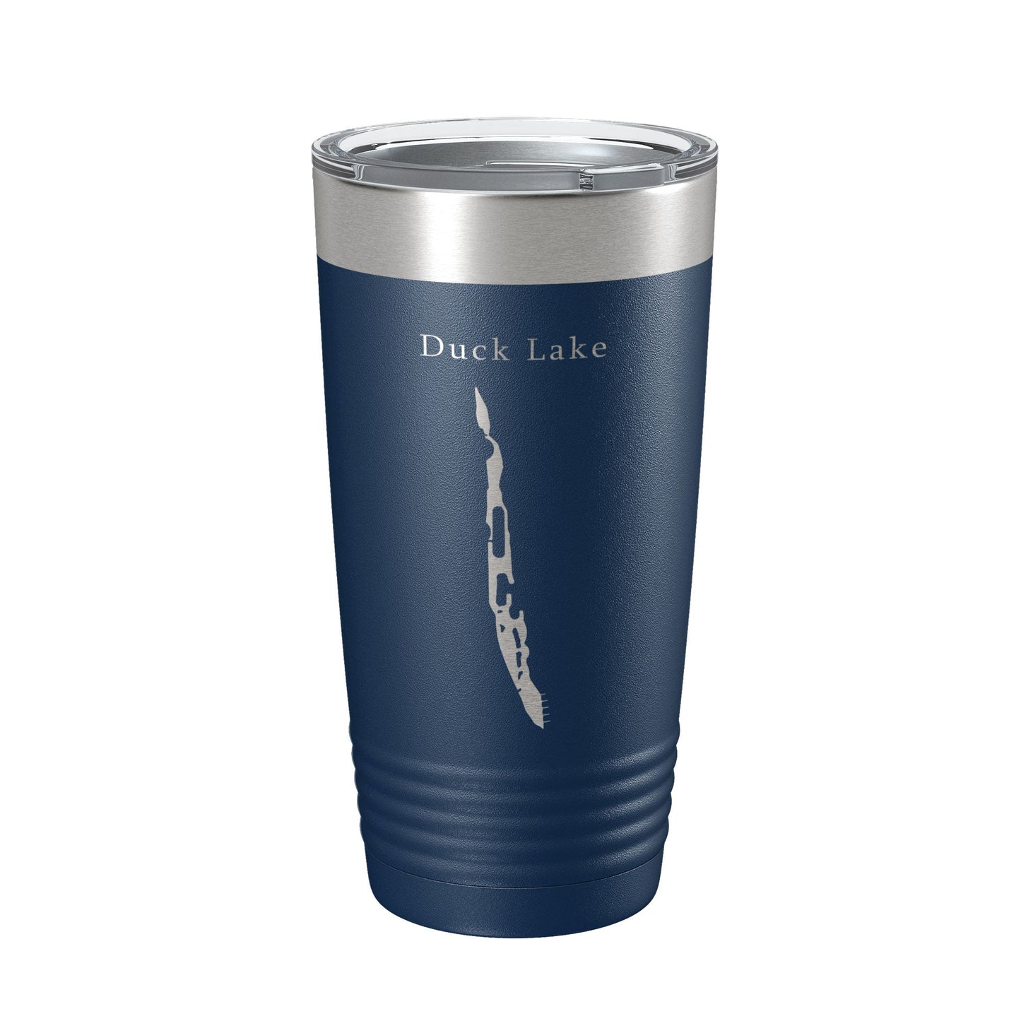 Duck Lake Map Tumbler Travel Mug Insulated Laser Engraved Coffee Cup Washington 20 oz-8